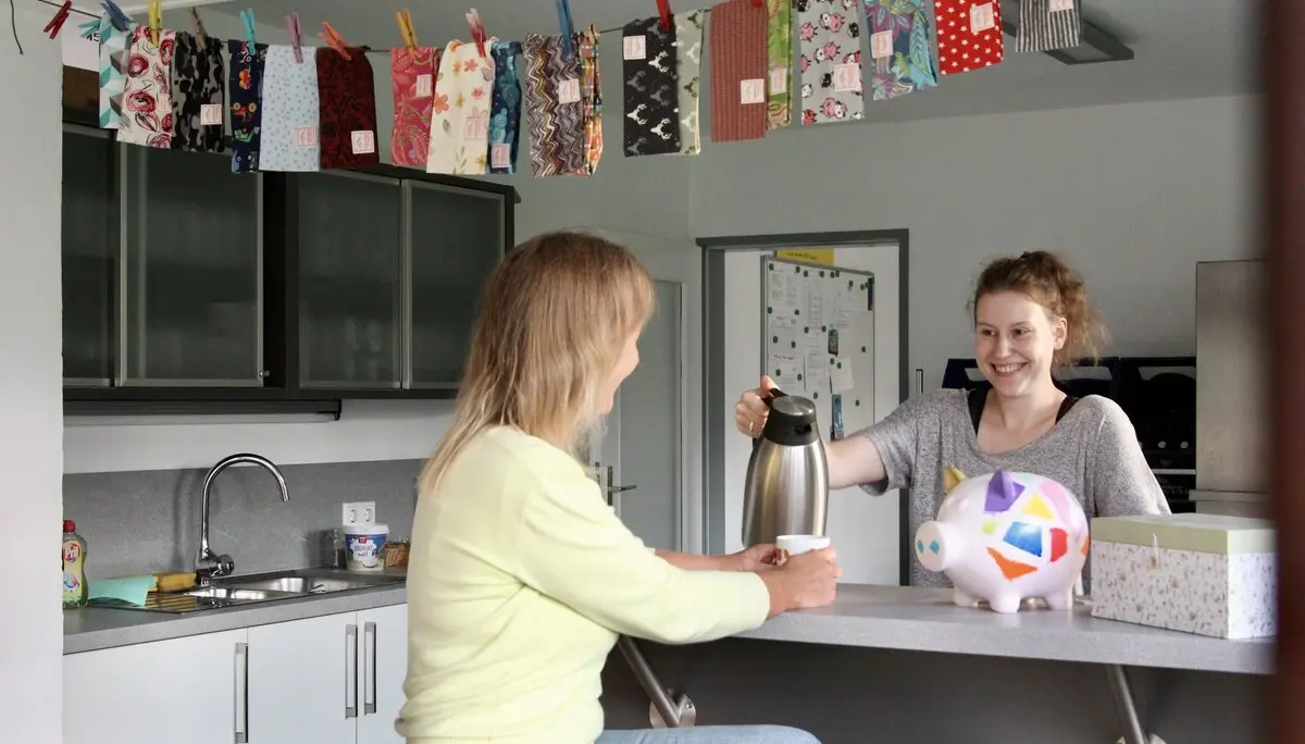 Vereinsheim Theke | © Verena Wengert