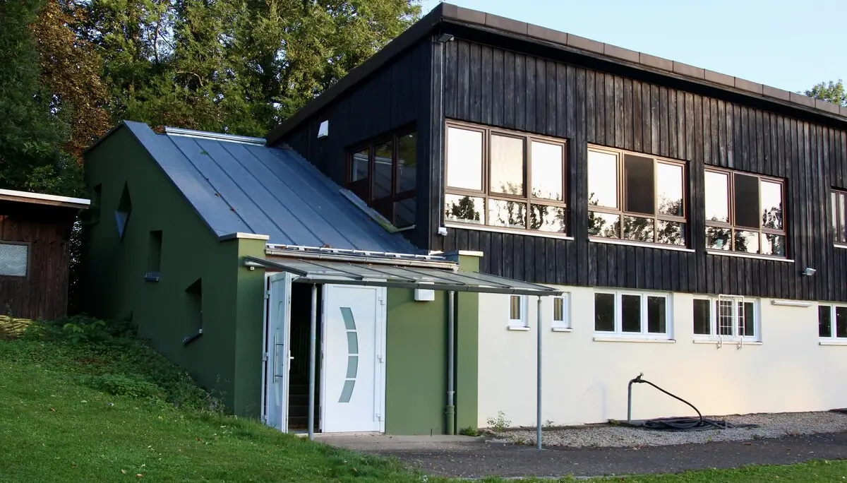 Vereinsheim Eingang | © Verena Wengert