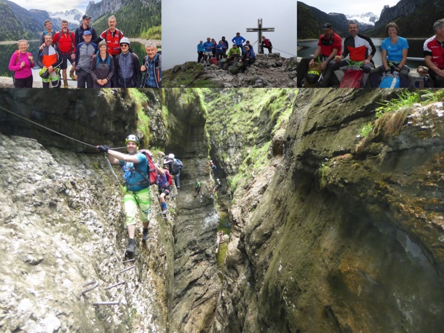 Bergtouren und Klettersteige im Salzkammergut 18. - 21.05.2023