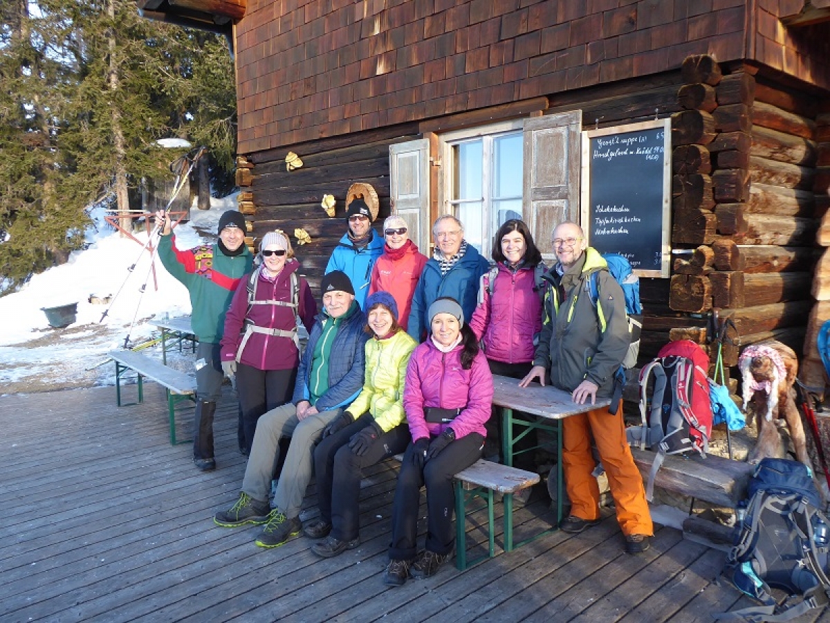 Die Pleisenhütte im Winter (08.-09.02.2020)