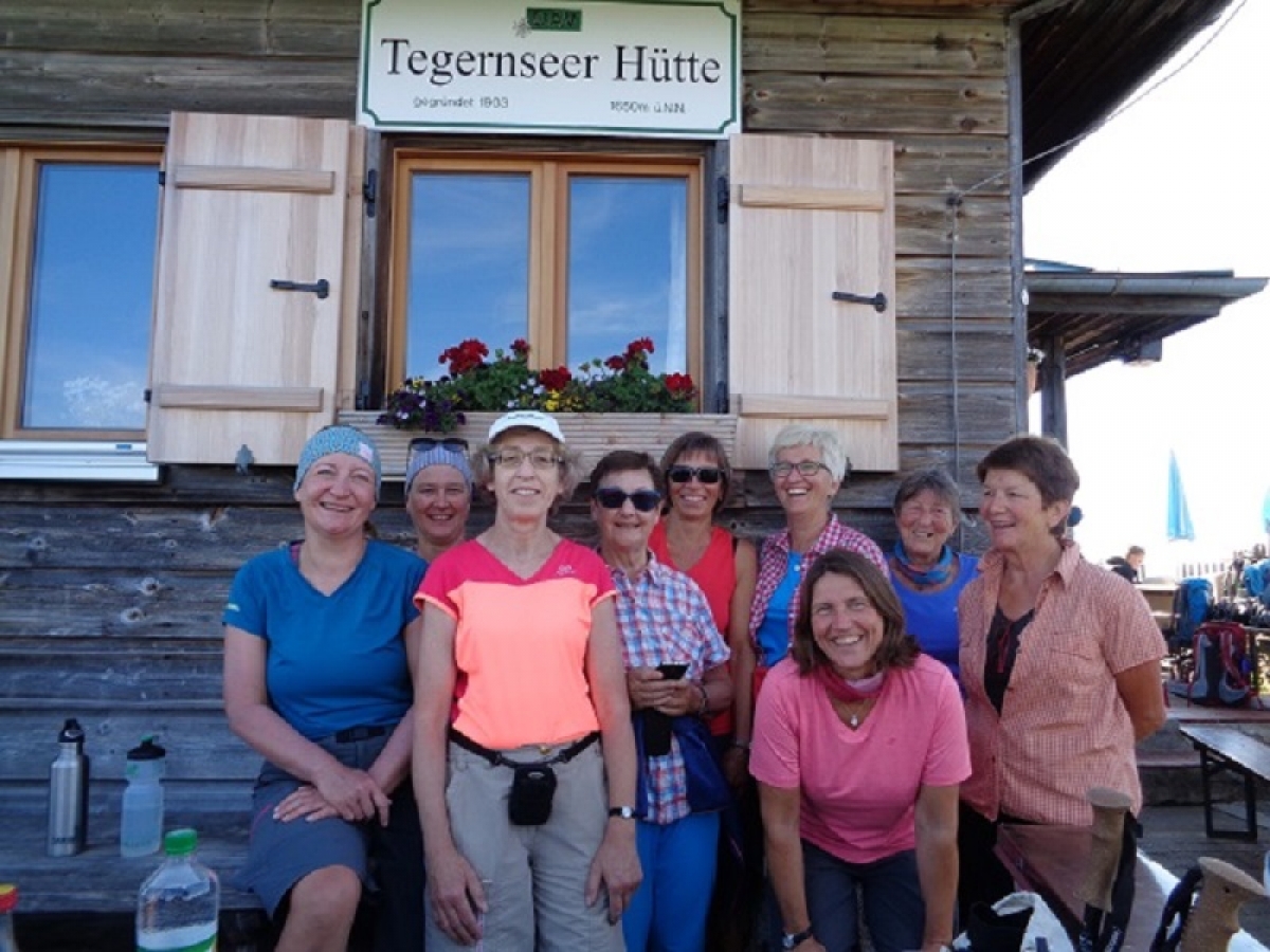 19. - 20.06.2019 Damentour zur Tegernseer Hütte