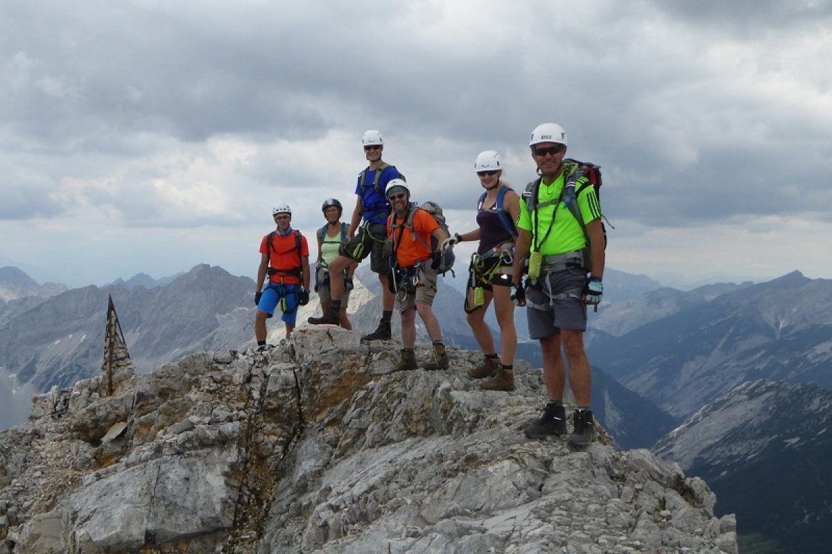 Absamer Klettersteig - Bettelwurfhütte (2.077 hm)
