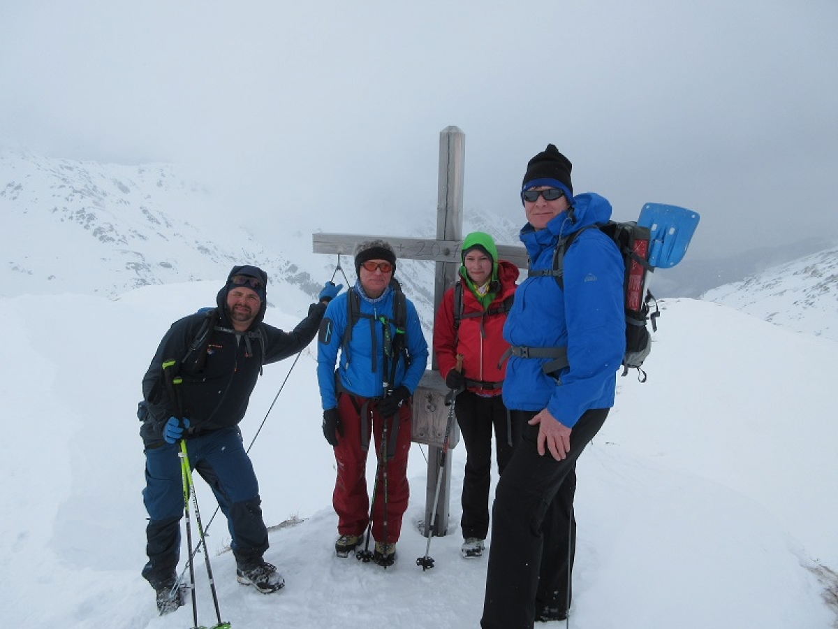 Schneeschuhtour Lizumer Hütte mit Tobias