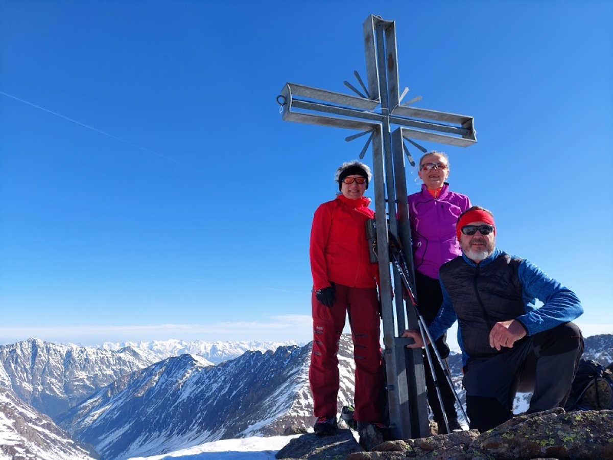 Schneeschuhtouren um die Pforzheimer Hütte von 11.- 14. März 2022